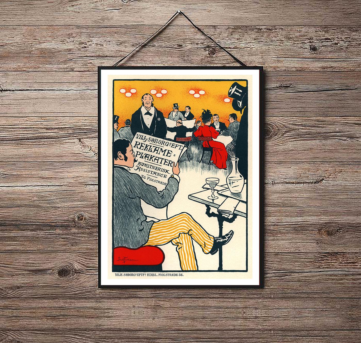 Reklame Plakater - 1897 - Art Nouveau - Classic Posters