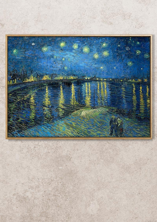 Starry Night Over the Rhone - 1888 - Vincent van Gogh - Fine Art Print - Classic Posters