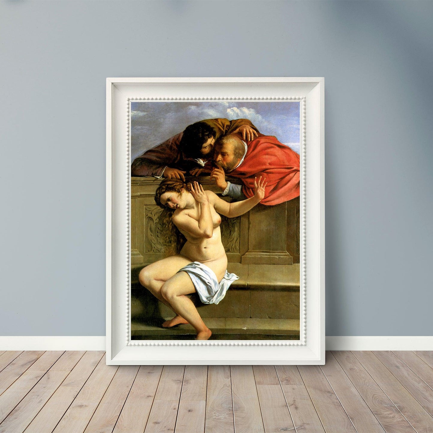 Susanna and the Elders - 1610 - Artemisia Gentileschi - Fine Art Print - Classic Posters