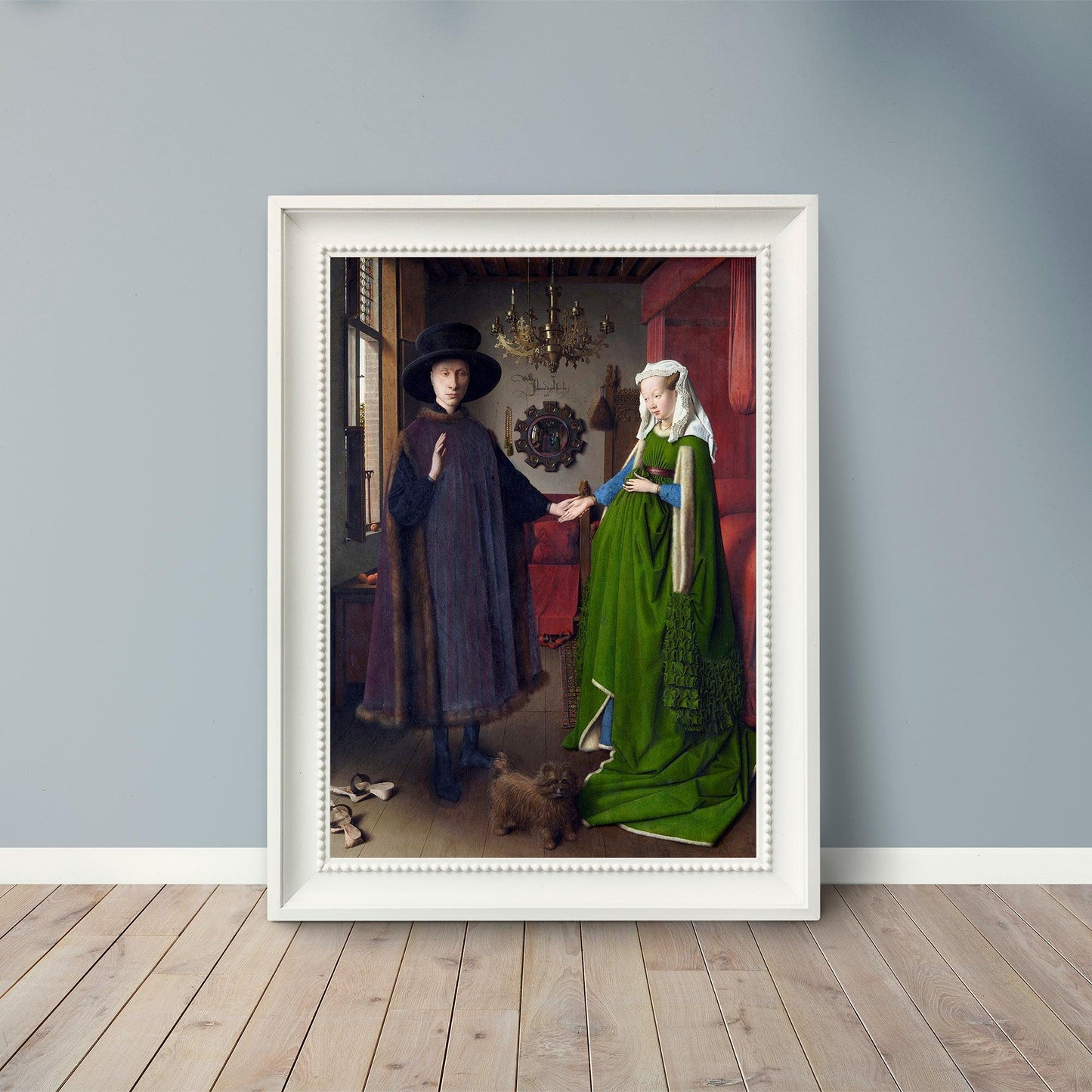 The Arnolfini Portrait - 1434 - Jan van Eyck - Fine Art Print - Classic Posters