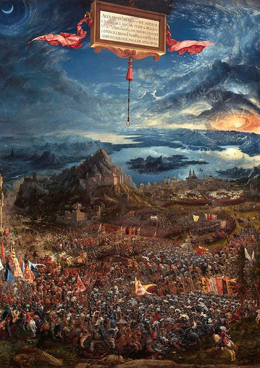 The Battle of Issus - 1529 - Albrecht Altdorfer - Fine Art Print - Classic Posters