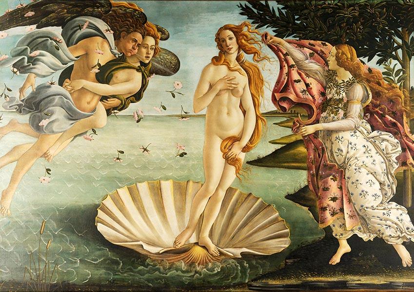 The Birth of Venus - 1485 - Botticelli - Fine Art Print - Classic Posters