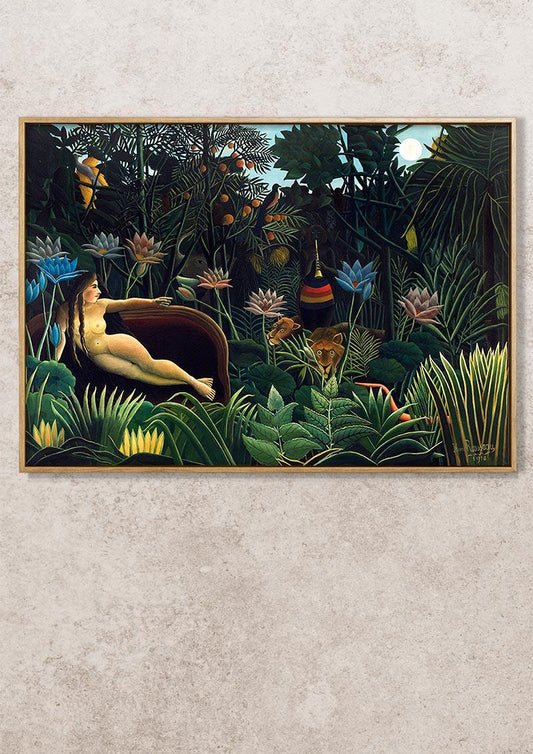 The Dream - 1910 - Henri Rousseau - Fine Art Print - Classic Posters