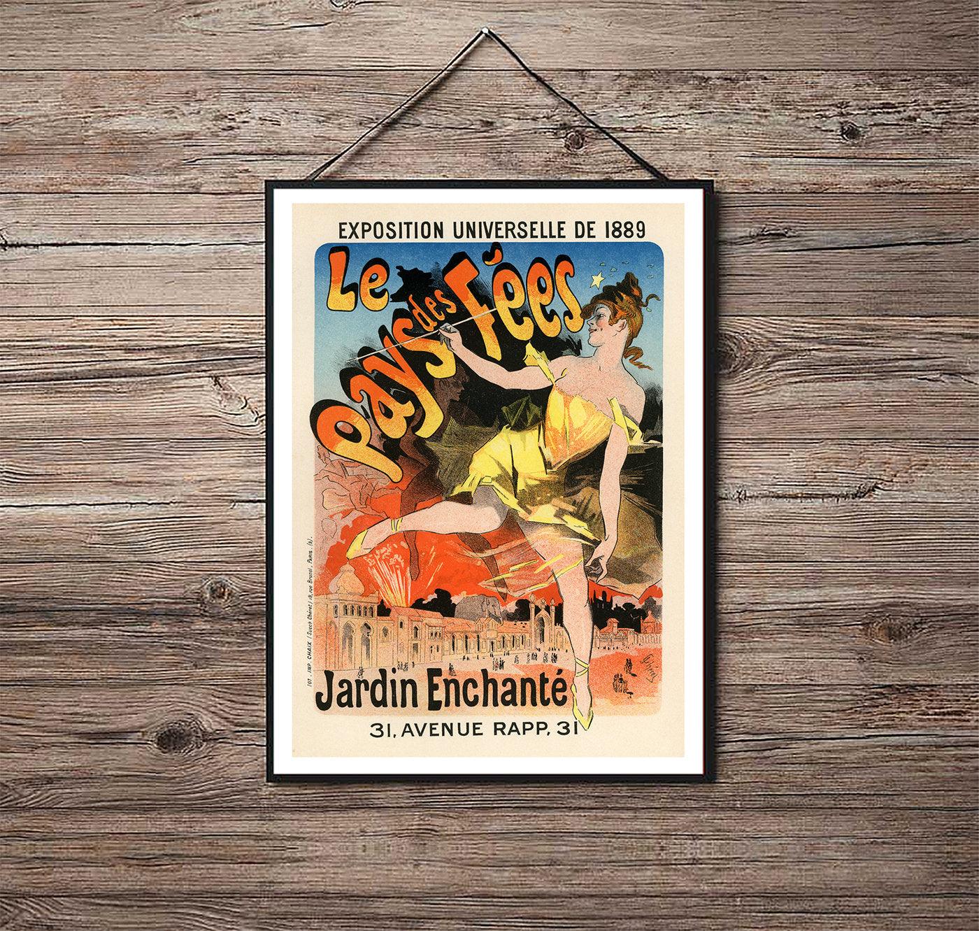 The Exposition Universelle - 1889 - Art Nouveau - Classic Posters