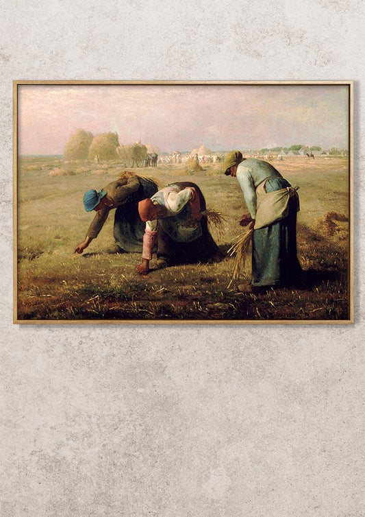 The Gleaners - 1857 - Jean-Francois Millet - Fine Art Print - Classic Posters