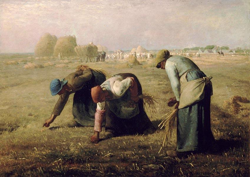 The Gleaners - 1857 - Jean-Francois Millet - Fine Art Print - Classic Posters