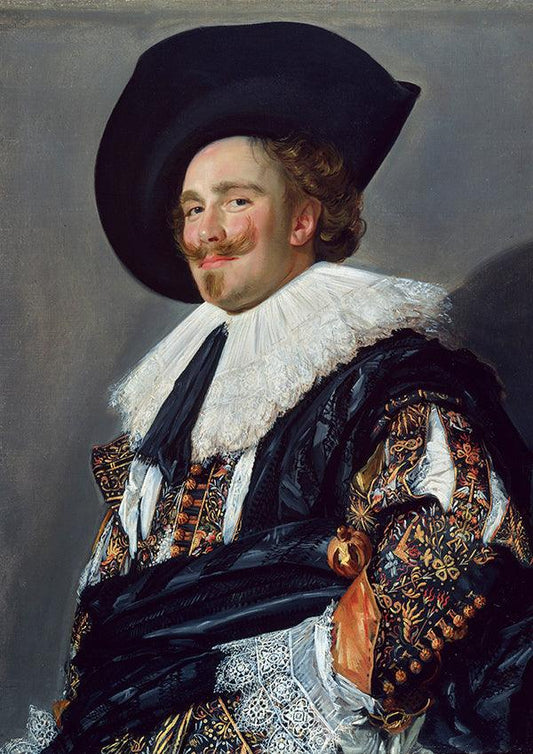 The Laughing Cavalier - 1624 - Frans Hals - Fine Art Print - Classic Posters