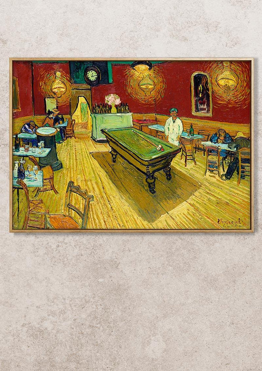 The Night Café - 1888 - Vincent van Gogh - Fine Art Print - Classic Posters