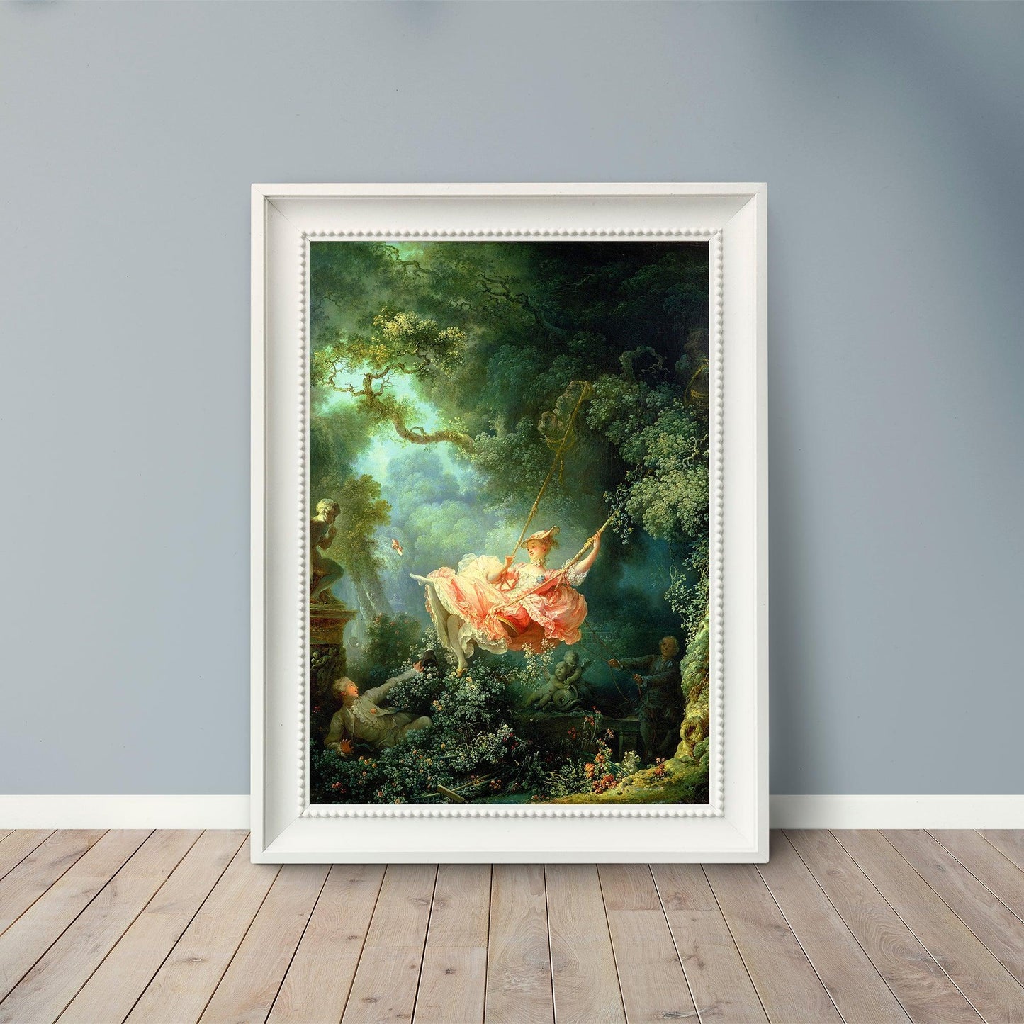 The Swing - 1767 - Jean-Honore Fragonard - Fine Art Print - Classic Posters