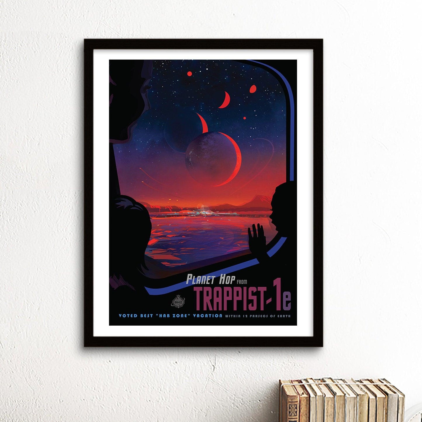 Trappist-1e - NASA Space Travel Poster - Classic Posters
