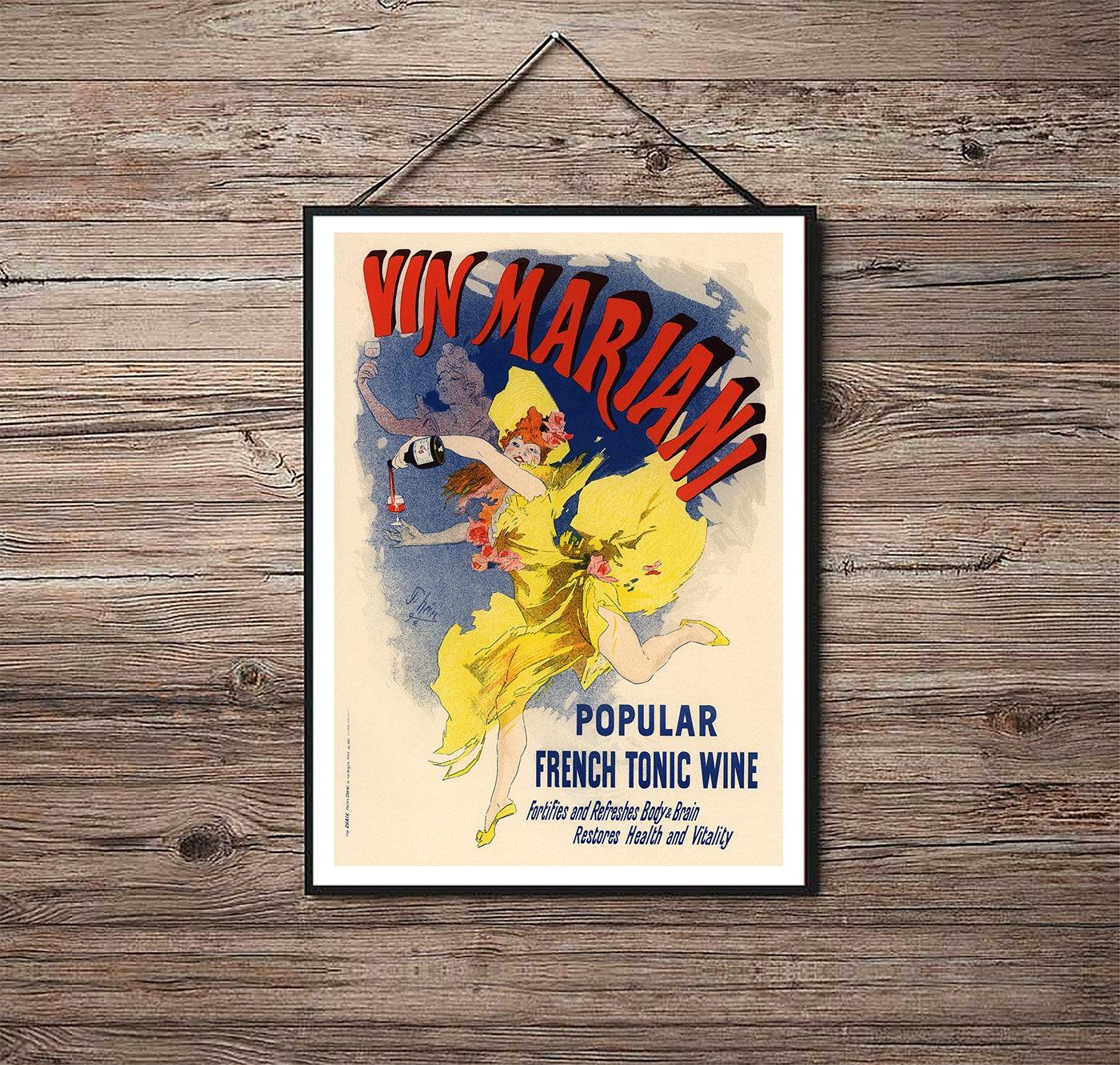 Vin Mariani - 1894 - Art Nouveau - Classic Posters