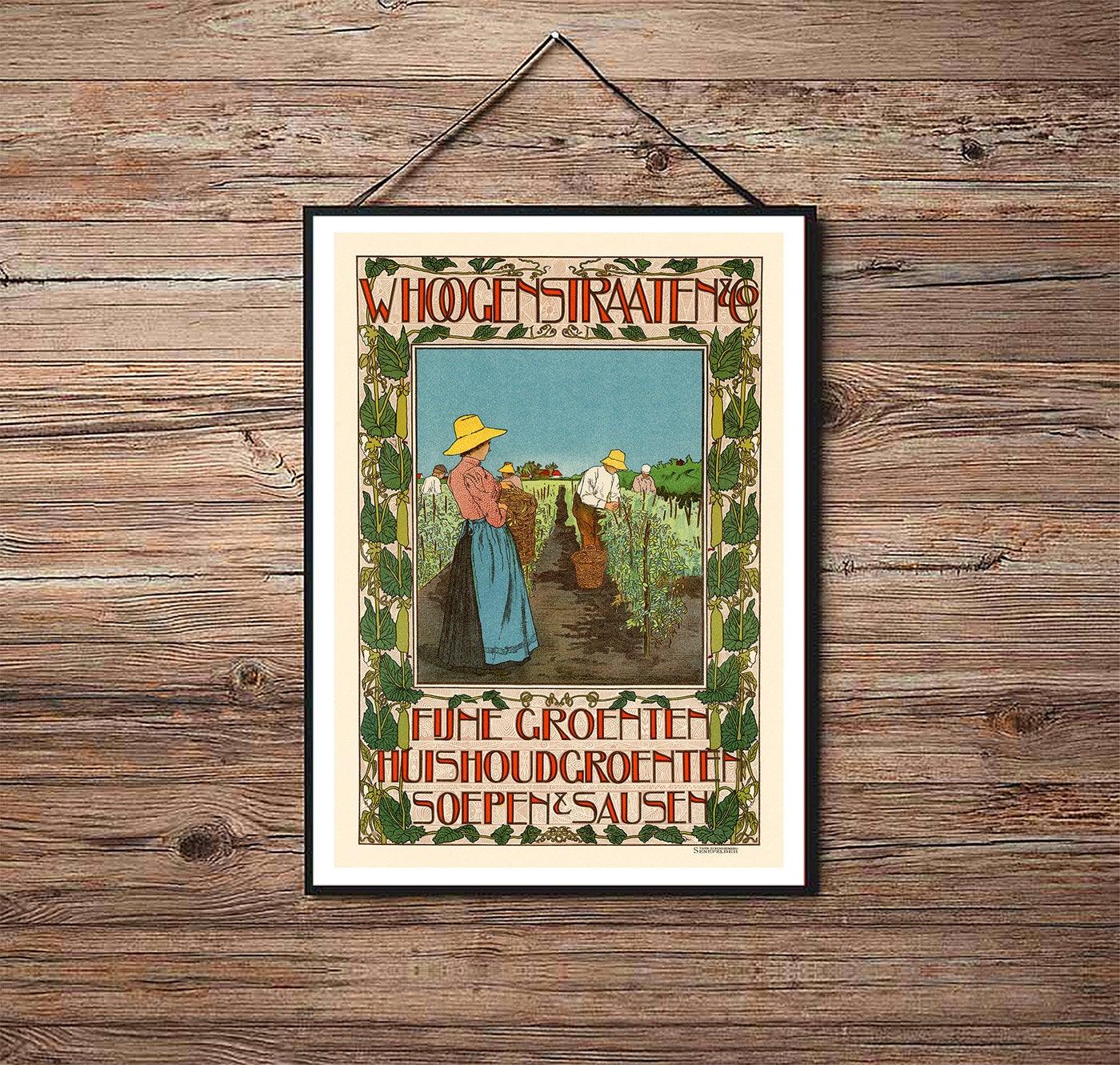 Whoogenstraaten & Co - 1900 - Art Nouveau - Classic Posters