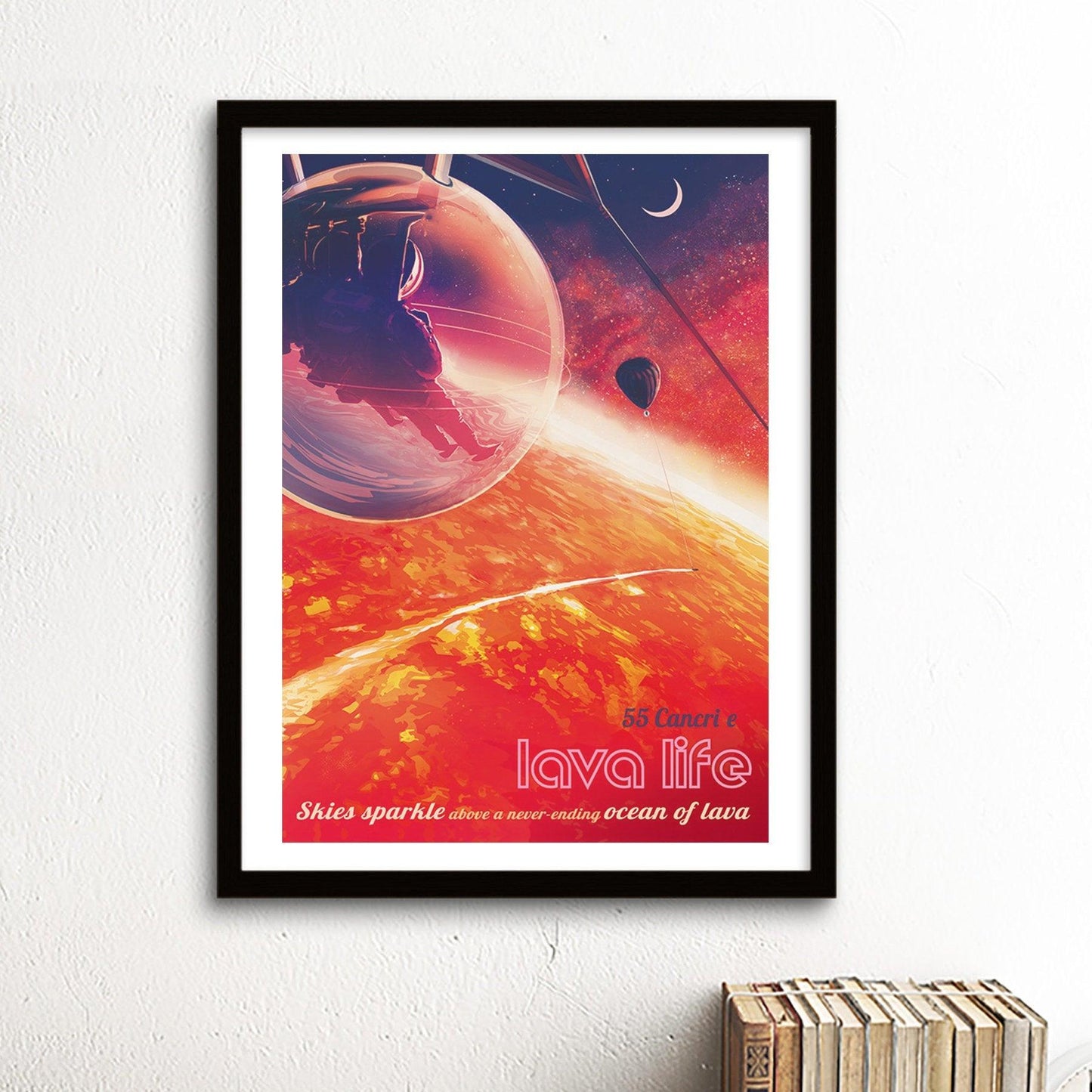 55 Cancri e - NASA Space Travel Poster - Classic Posters