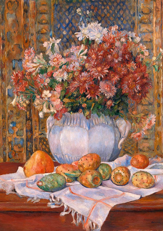 Still Life with Flowers - Auguste Renoir - Fine Art Print