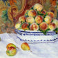 Still Life with Peaches - Auguste Renoir - Fine Art Print
