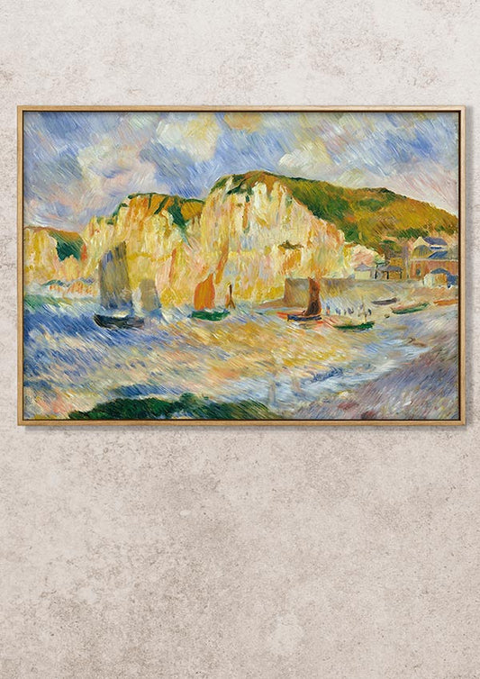 View of the Seacoast - Auguste Renoir - Fine Art Print