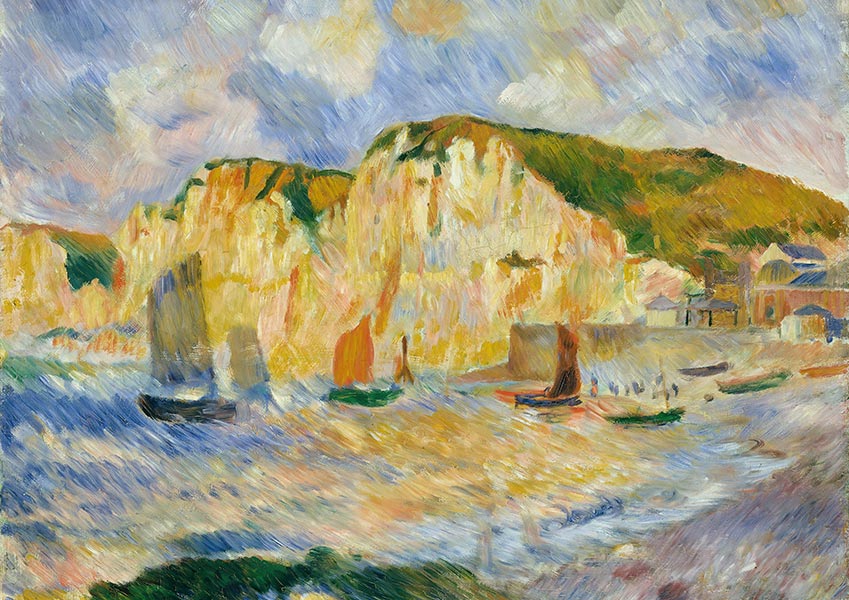 View of the Seacoast - Auguste Renoir - Fine Art Print