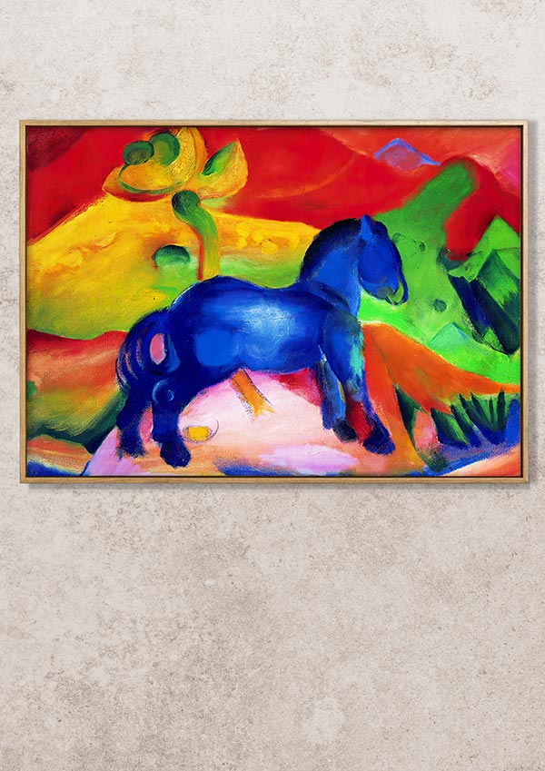 Little Blue Horse - Franz Marc - Fine Art Print