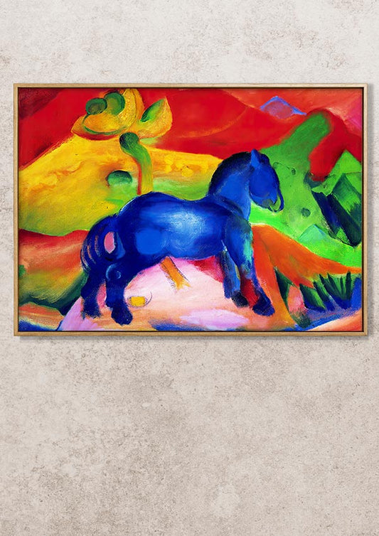 Little Blue Horse - Franz Marc - Fine Art Print