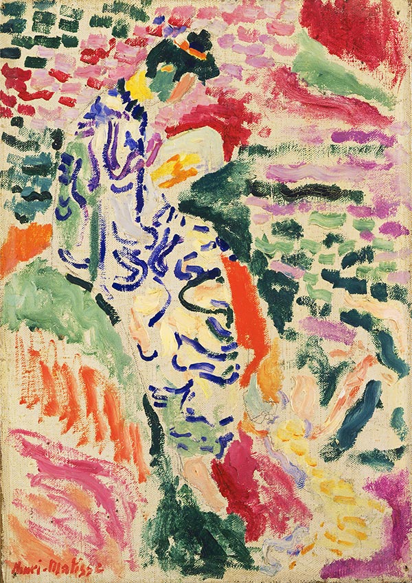 La Japonaise - Woman beside the Water Collioure - Henri Matisse - Fine Art Print