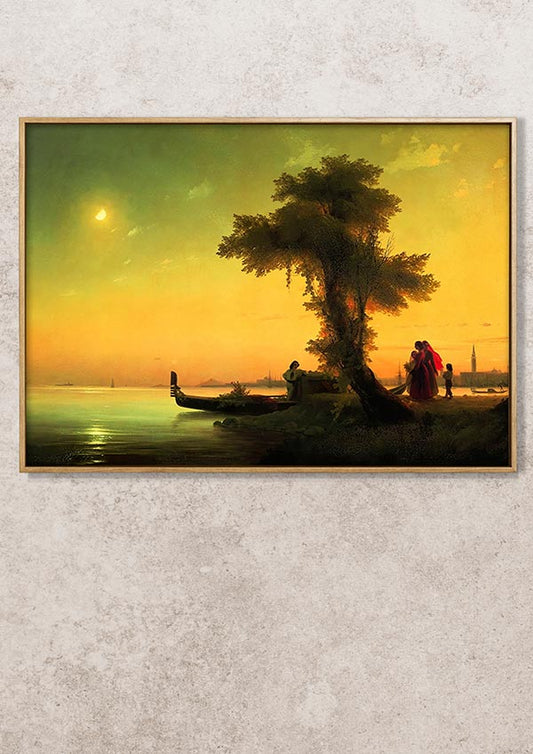 View on Lagoon of Venice - Ivan Aivazovsky - Fine Art Print