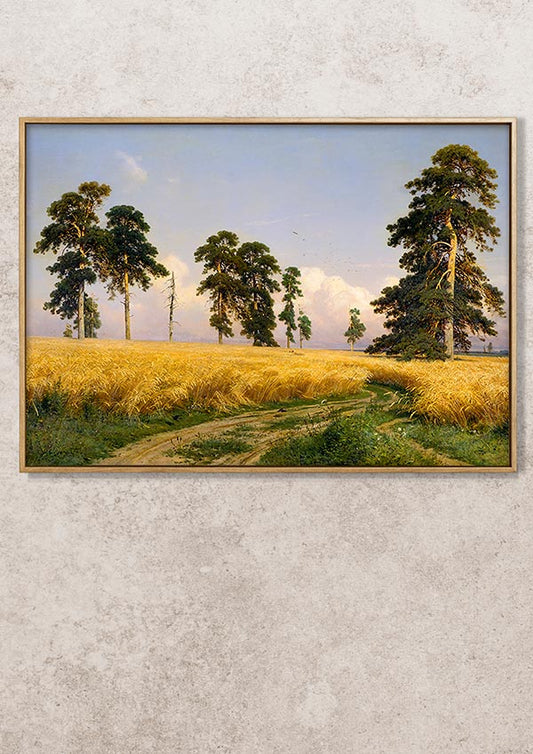Rye Fields - Ivan Shishkin - Fine Art Print