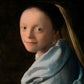 Study of a Young Woman - Johannes Vermeer - Fine Art Print