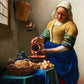 The Milkmaid - Johannes Vermeer - Fine Art Print