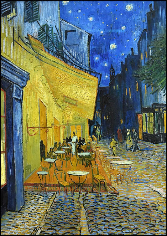 Café Terrace at Night - Vincent van Gogh - Fine Art Print