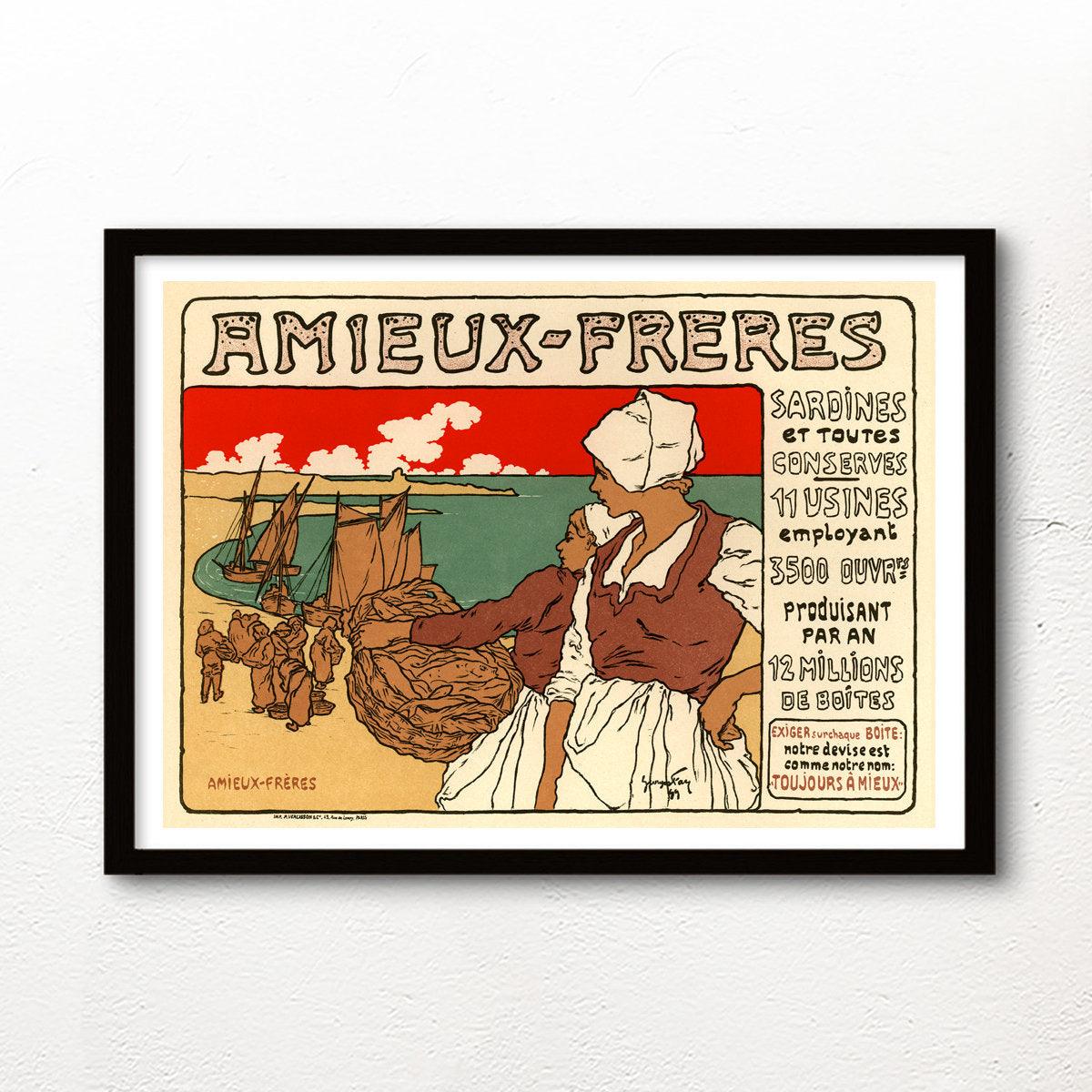 Amieux-Freres - 1899 - Art Nouveau - Classic Posters