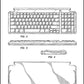 APPLE KEYBOARD - Patent Poster - Classic Posters