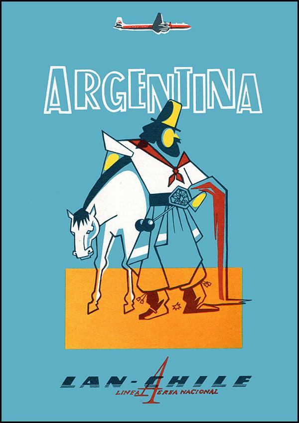ARGENTINA - Vintage Travel Poster - Classic Posters
