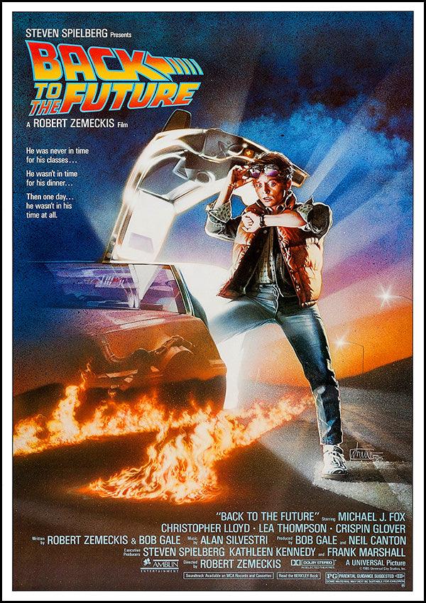 Back to the Future - 1985 - Classic Movie Poster - Classic Posters