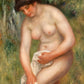 Bather Drying Herself - 1902 - Pierre-Auguste Renoir - Fine Art Print - Classic Posters