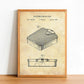 Bathroom Scale - Bathroom Patent Poster - Classic Posters