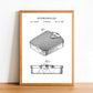 Bathroom Scale - Bathroom Patent Poster - Classic Posters