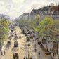 Boulevard Montmartre Spring - 1897 - Camille Pissarro - Fine Art Print - Classic Posters