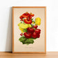 Calceolaria Integrifolia - Vintage Flower Print - Classic Posters
