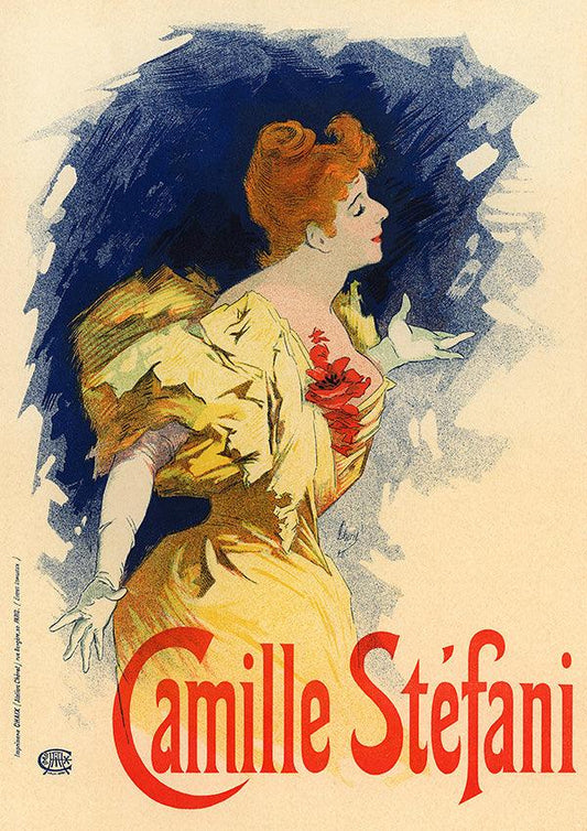 Camille Stefani - 1896 - Art Nouveau - Classic Posters