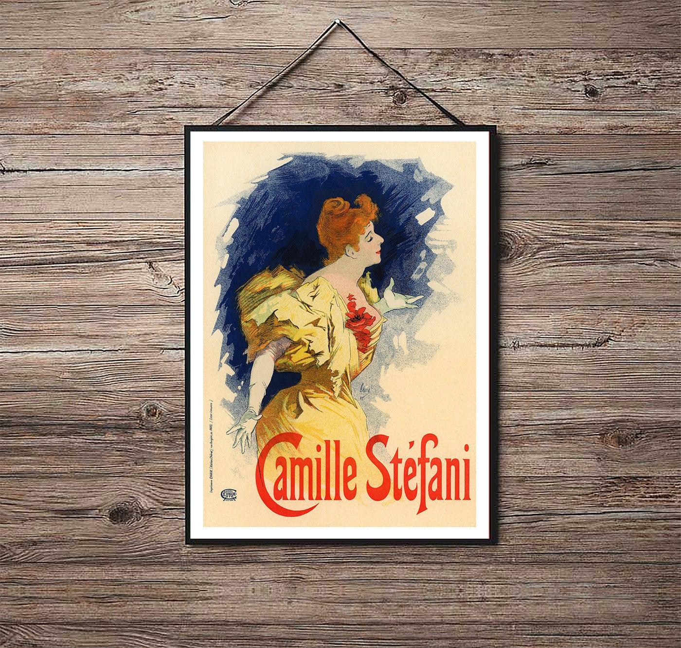 Camille Stefani - 1896 - Art Nouveau - Classic Posters