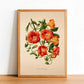 Campsis Grandiflora - Vintage Flower Poster - Classic Posters