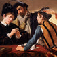 Cardsharps - 1597 - Caravaggio - Fine Art Print - Classic Posters