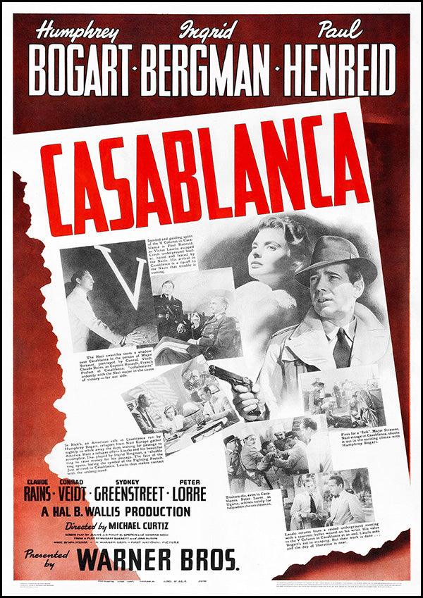 Casablanca - 1942 - Classic Movie Poster - Classic Posters