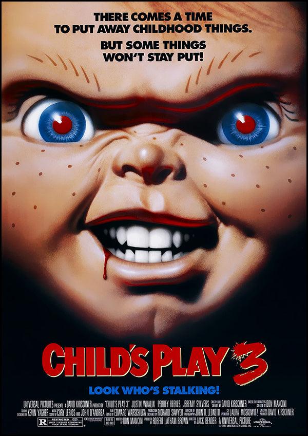 Child's Play 3 - 1991 - Classic Movie Poster - Classic Posters