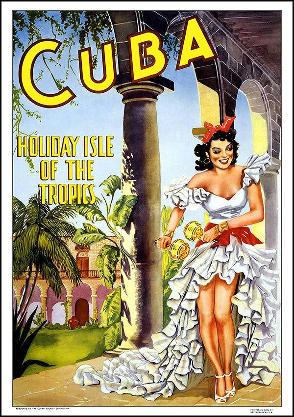 CUBA - Vintage Travel Poster - Classic Posters
