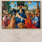 Feast of the Rosary - 1506 - Albrecht Durer - Fine Art Print - Classic Posters