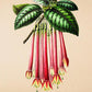 Fuchsia Macrantha - Vintage Flower Poster - Classic Posters
