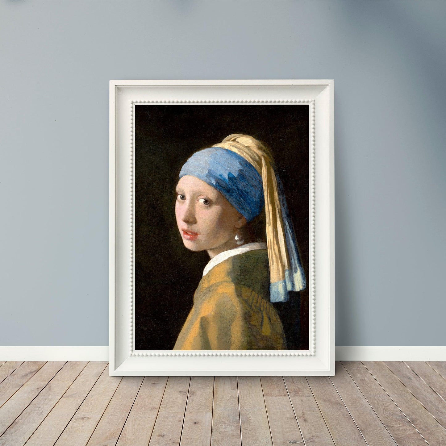 Girl with a Pearl Earring - 1665 - Johannes Vermeer - Fine Art Print - Classic Posters