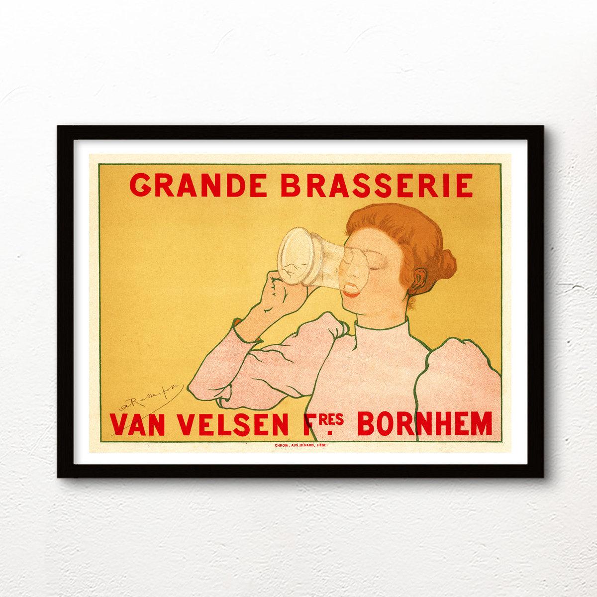 Grande Brasserie - 1896 - Art Nouveau - Classic Posters