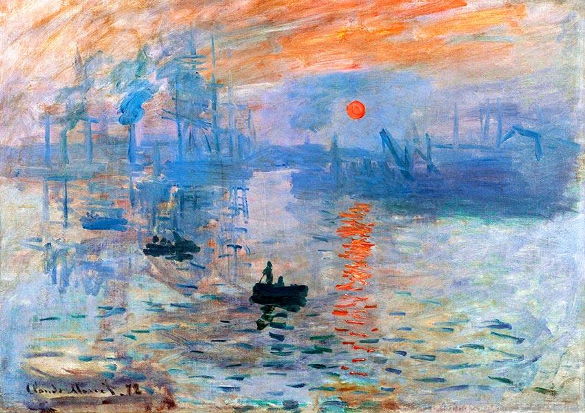 Impression - Sunrise - 1872 - Claude Monet - Fine Art Print - Classic Posters